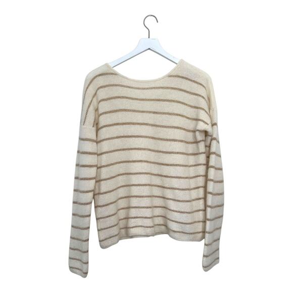 Sezane Gaspard Striped Cardigan Size Large - Picture 5 of 8
